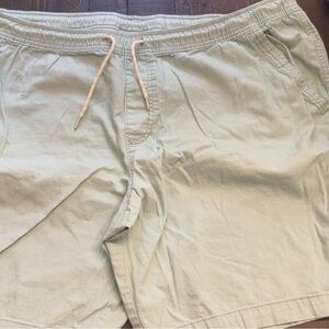 George Mint Green Drawstring Shorts